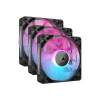 Produktbild för CORSAIR iCUE Link RX120 RGB Triple Starter Kit - lådfläkt