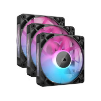 Produktbild för CORSAIR iCUE Link RX120 RGB Triple Starter Kit - lådfläkt