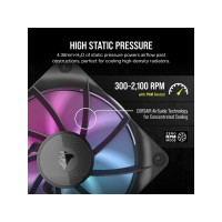 Produktbild för CORSAIR iCUE Link RX120 RGB Triple Starter Kit - lådfläkt
