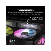 Produktbild för CORSAIR iCUE Link RX120 RGB Triple Starter Kit - lådfläkt