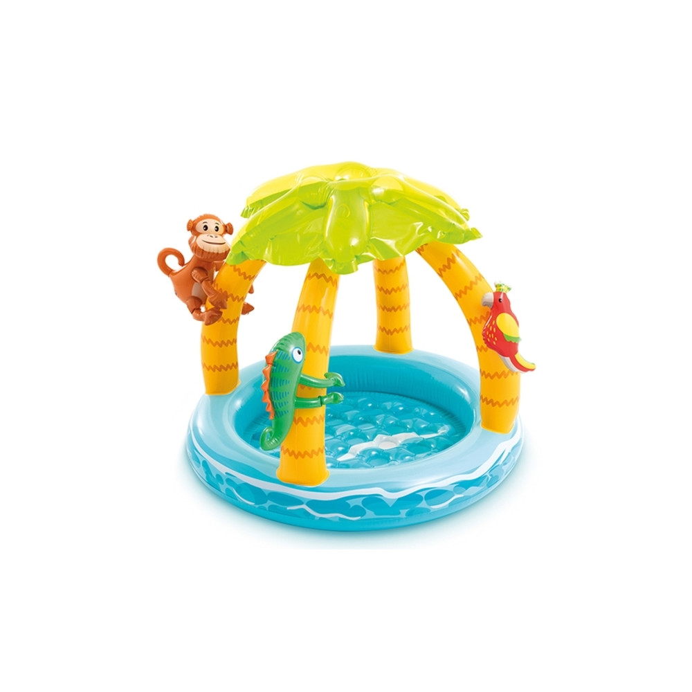 Produktbild för Intex 58417NP, Uppblåsbar pool, 45 l, Rund, 1 År, Vinyl, Mul...