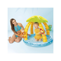 Produktbild för Intex 58417NP, Uppblåsbar pool, 45 l, Rund, 1 År, Vinyl, Mul...