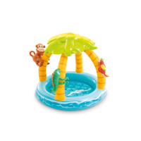 Produktbild för Intex 58417NP, Uppblåsbar pool, 45 l, Rund, 1 År, Vinyl, Mul...