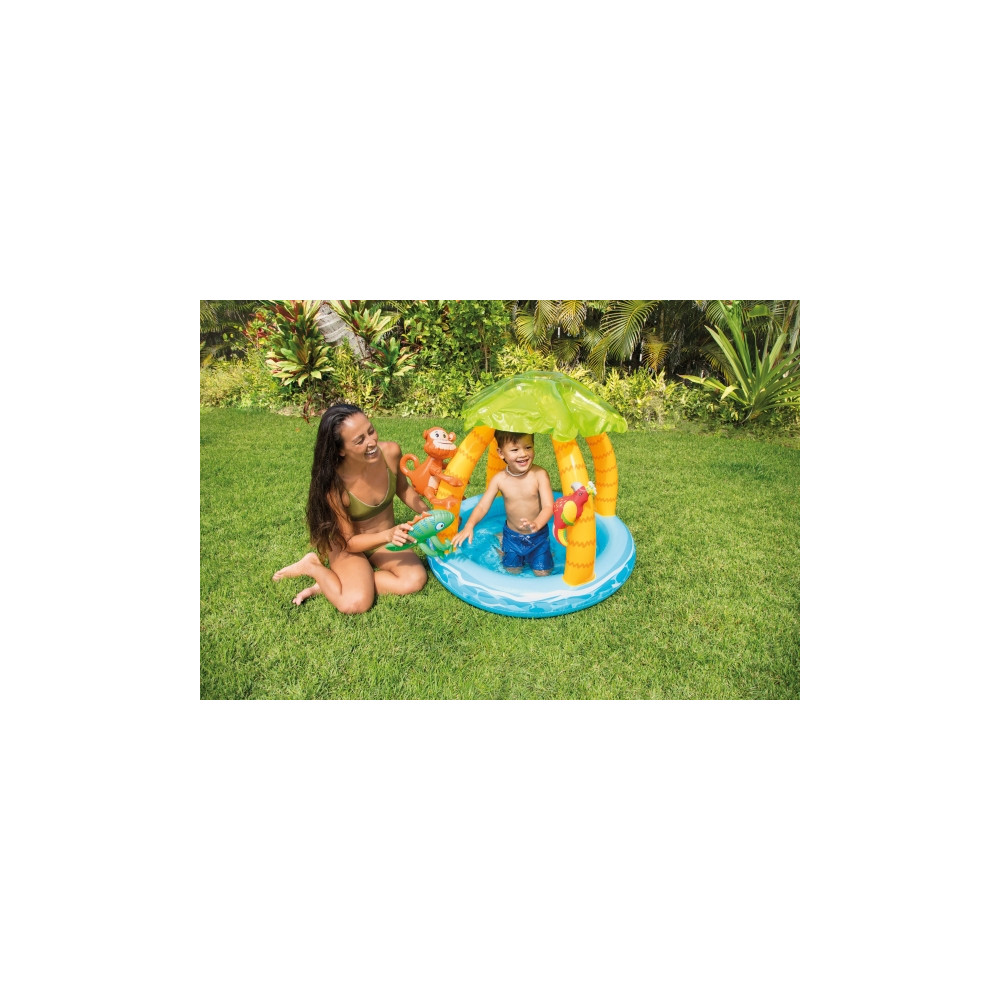 Produktbild för Intex 58417NP, Uppblåsbar pool, 45 l, Rund, 1 År, Vinyl, Mul...