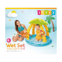 Produktbild för Intex 58417NP, Uppblåsbar pool, 45 l, Rund, 1 År, Vinyl, Mul...