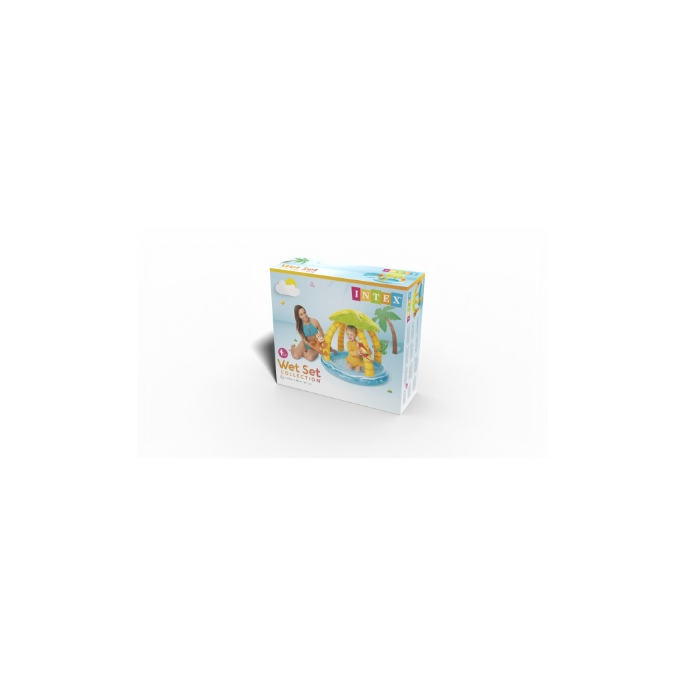 Produktbild för Intex 58417NP, Uppblåsbar pool, 45 l, Rund, 1 År, Vinyl, Mul...