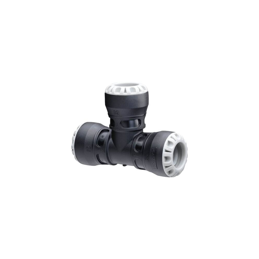 Produktbild för PLASTLINE push-in T-stycke för dragfast montering av 50 mm P...