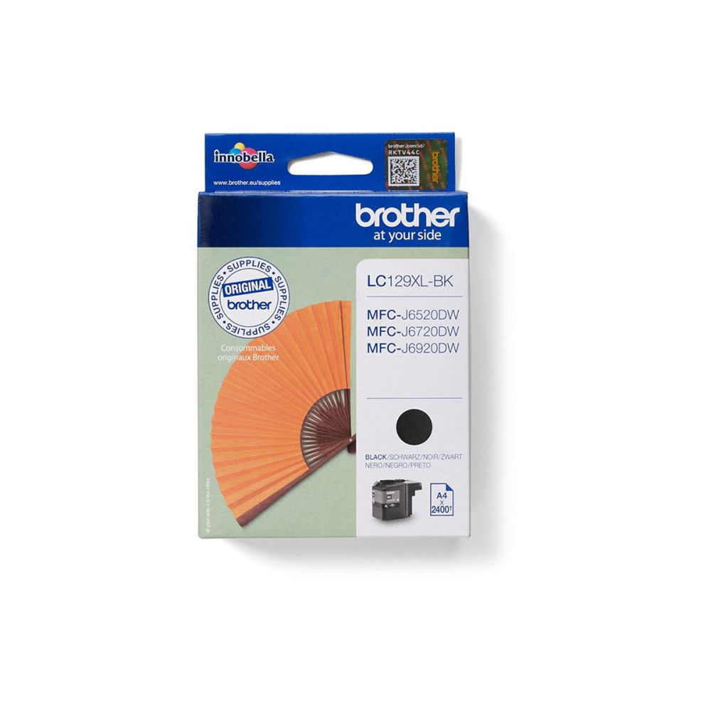 Produktbild för Brother LC129XLBK - svart - original - bläckpatron