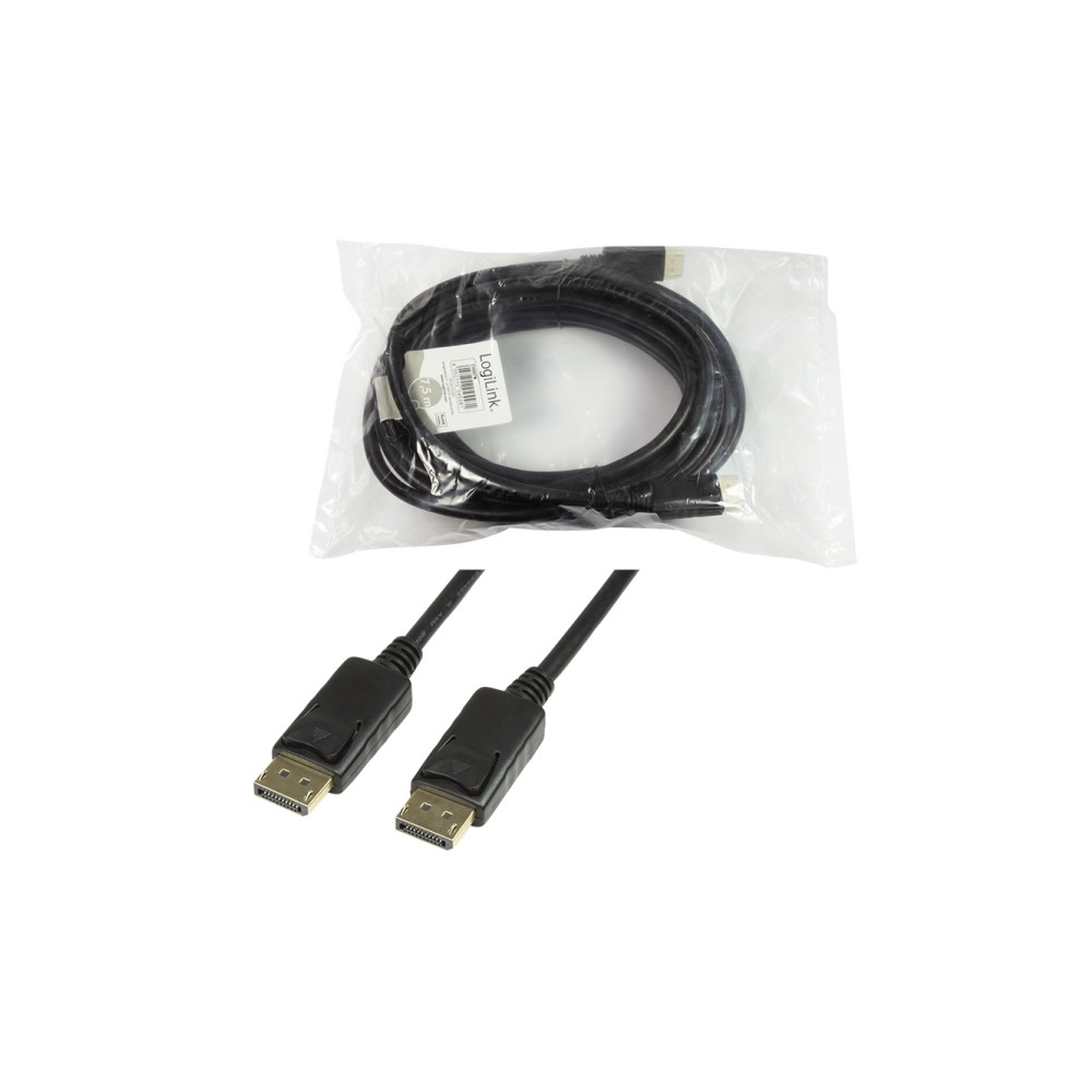 Produktbild för LogiLink DisplayPort-kabel - 7.5 m