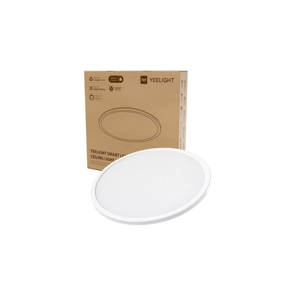 Produktbild för Yeelight Smart - innertakslampa - LED - 18 W - vitt - 2700-6500 K - ultraslim