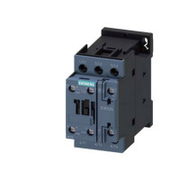 Produktbild för SIEMENS kontaktor 11kW 400V AC 25A vid AC3 3-polig 1NO+1NC s...