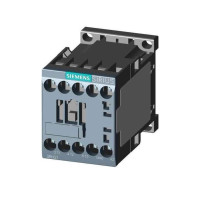 Produktbild för SIEMENS kontaktor 11kW 400V AC 25A vid AC3 3-polig 1NO+1NC s...