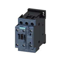 Produktbild för SIEMENS kontaktor 11kW 400V AC 25A vid AC3 3-polig 1NO+1NC s...