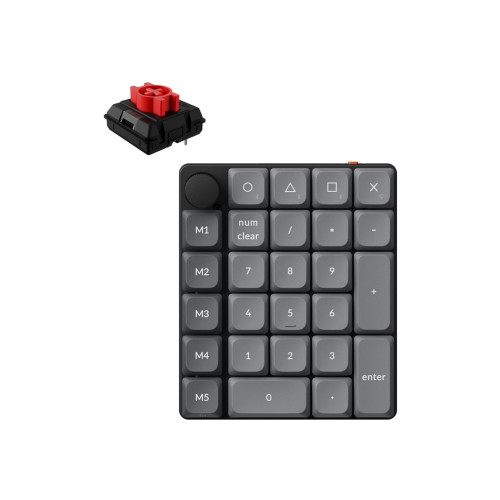 Keychron Keychron K0 Max - tangentsats - QMK, anpassad Inmatningsenhet