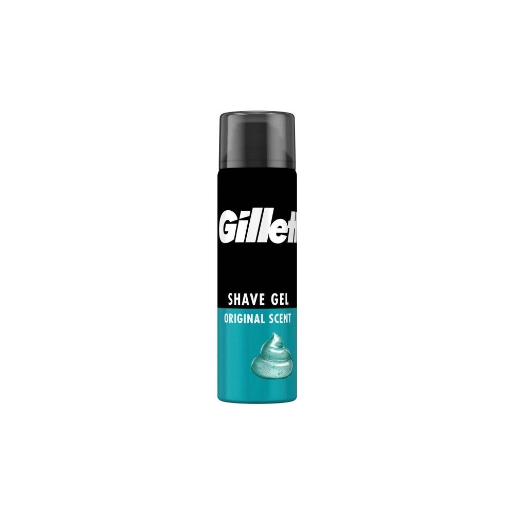 Produktbild för Gillette Classic Sensitive Skin - rakgel - sprejflaska - 200 ml