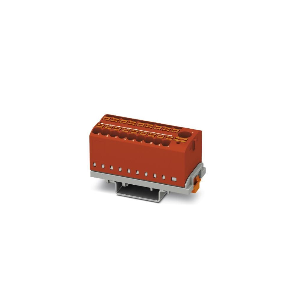 Produktbild för Phoenix Contact kopplingsplint PTFIX 6/18X2,5-NS35 RD 327311...