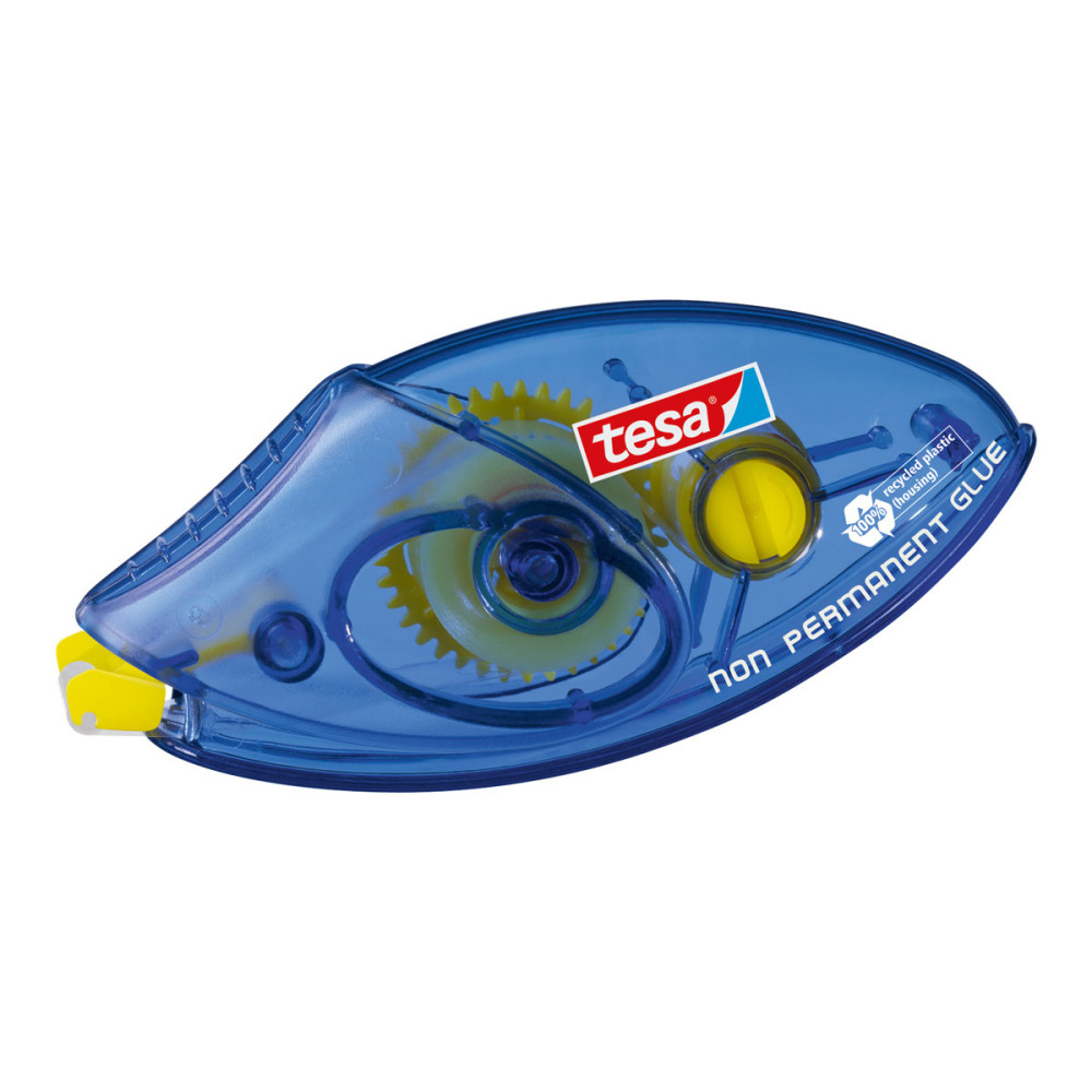 Produktbild för Tesa - limrulle - 8.4 mm x 8.5 m - gul - plast