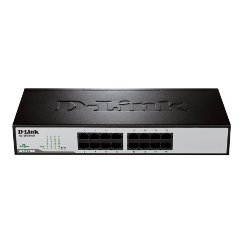 D-Link D-Link DES 1016D - switch - 16 portar