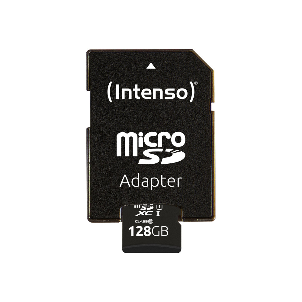Produktbild för Intenso - flash-minneskort - 128 GB - mikroSDXC UHS-I