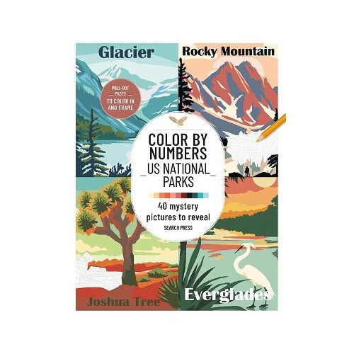 Search Press Color by Numbers: US National Parks (häftad, eng)