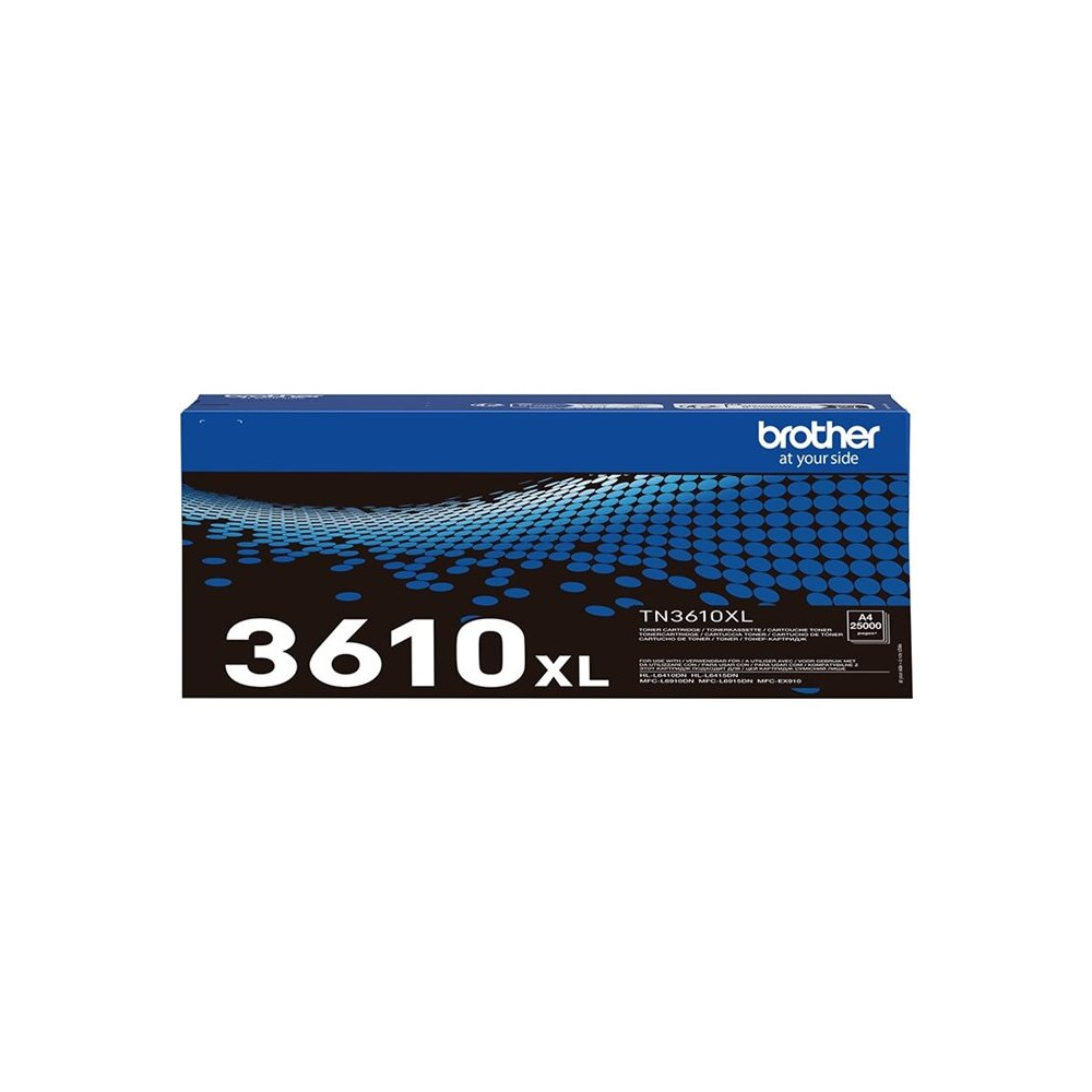 Produktbild för Brother TN3610XL - Lång livslängd - svart - original - tonerkassett