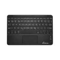 Produktbild för MediaRange MROS130 - tangentbord - med pekplatta - QWERTZ - German/Austrian/Swiss - svart Inmatningsenhet