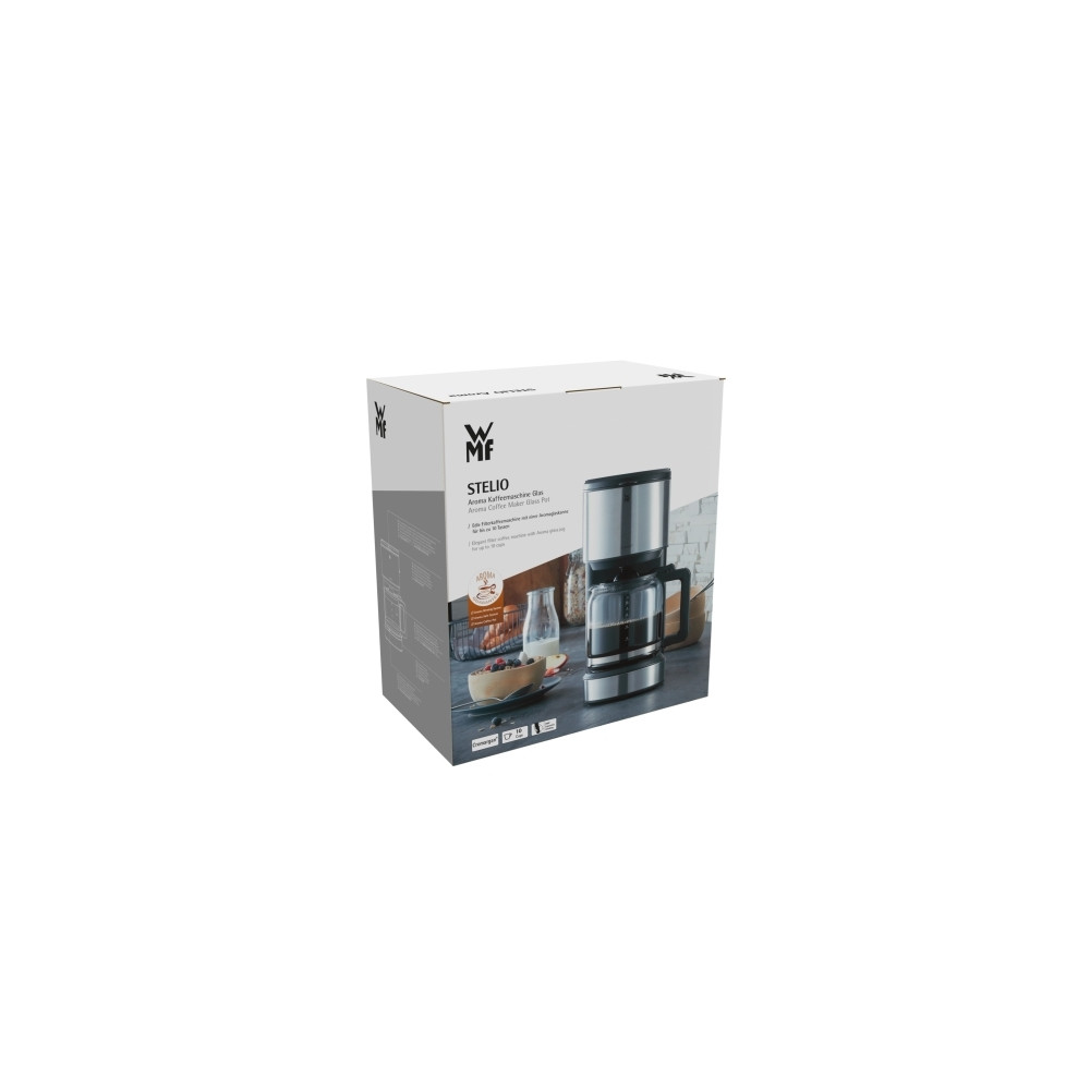 Produktbild för WMF STELIO Aroma - kaffemaskin - Cromargan