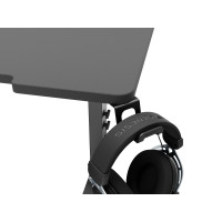 Produktbild för Genesis Holm Modular - skrivbord - rektangulär - antracit, svart