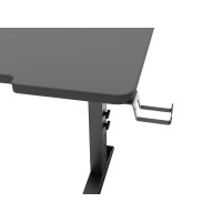 Produktbild för Genesis Holm Modular - skrivbord - rektangulär - antracit, svart