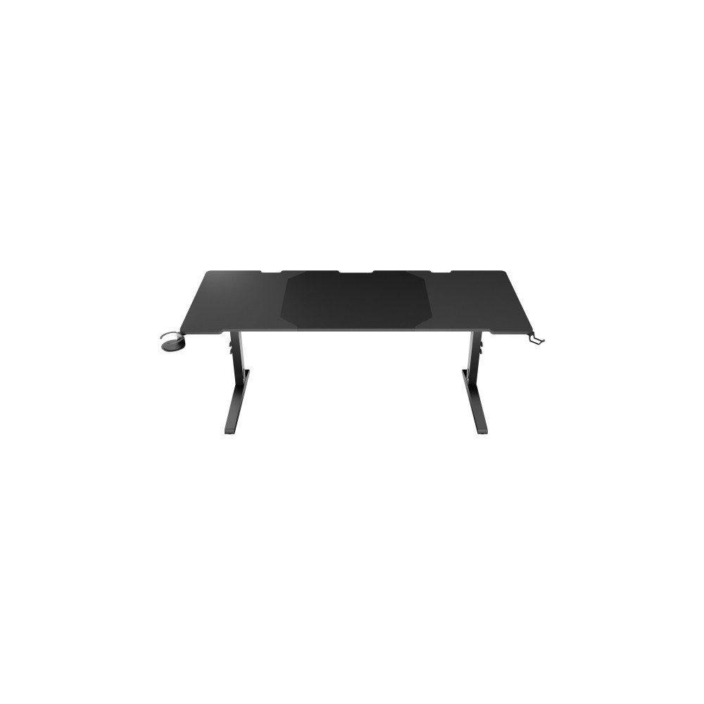 Produktbild för Genesis Holm Modular - skrivbord - rektangulär - antracit, svart