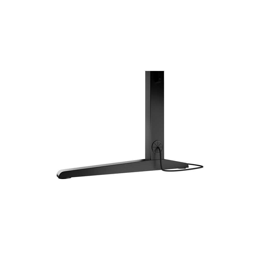 Produktbild för Genesis Holm Modular - skrivbord - rektangulär - antracit, svart