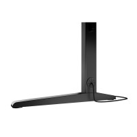 Produktbild för Genesis Holm Modular - skrivbord - rektangulär - antracit, svart
