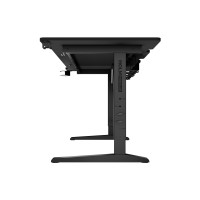 Produktbild för Genesis Holm Modular - skrivbord - rektangulär - antracit, svart