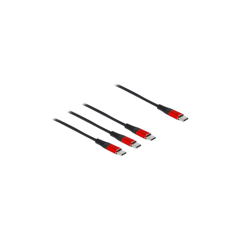 Produktbild för Delock - USB typ C-kabel - USB-C till USB-C - 1 m