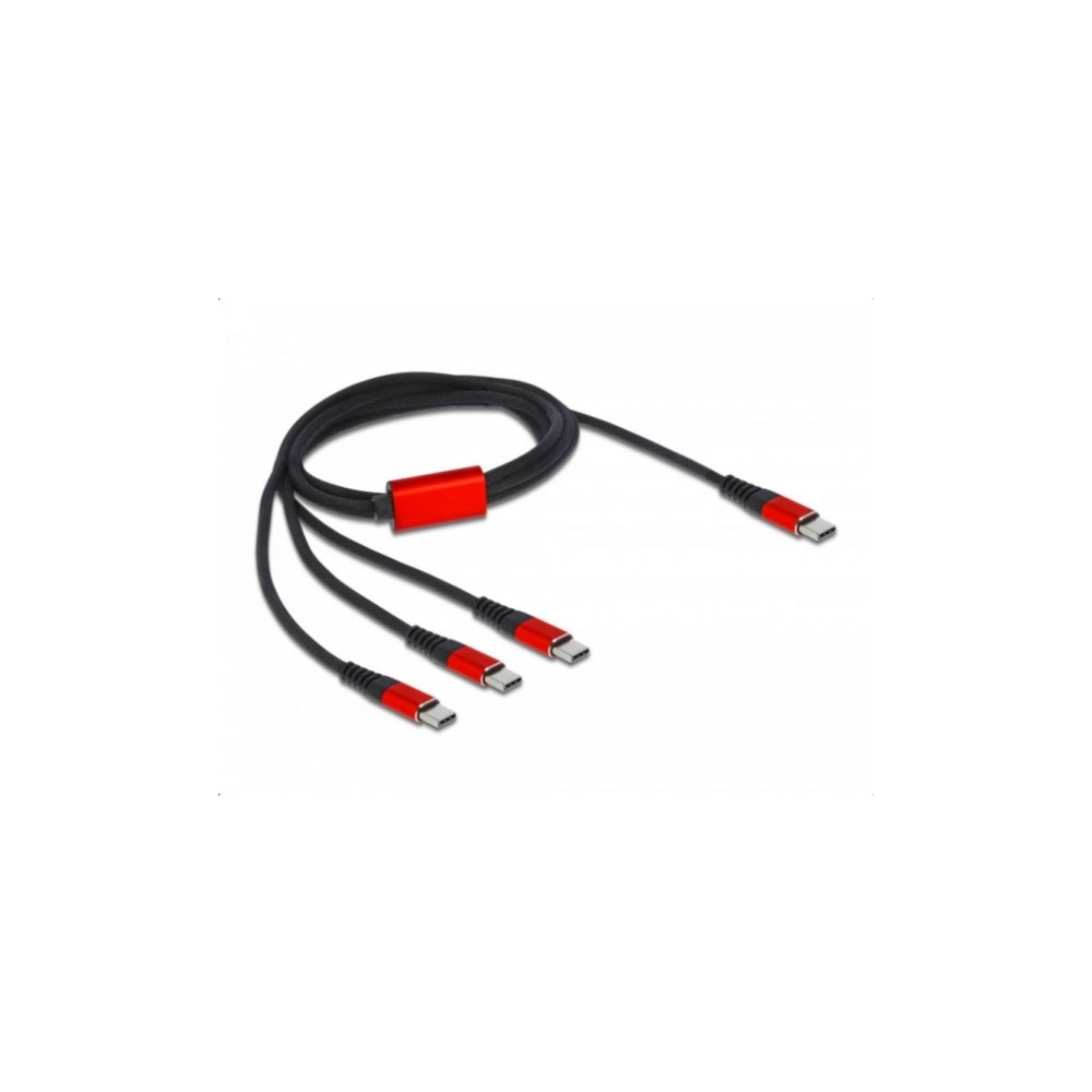 Produktbild för Delock - USB typ C-kabel - USB-C till USB-C - 1 m