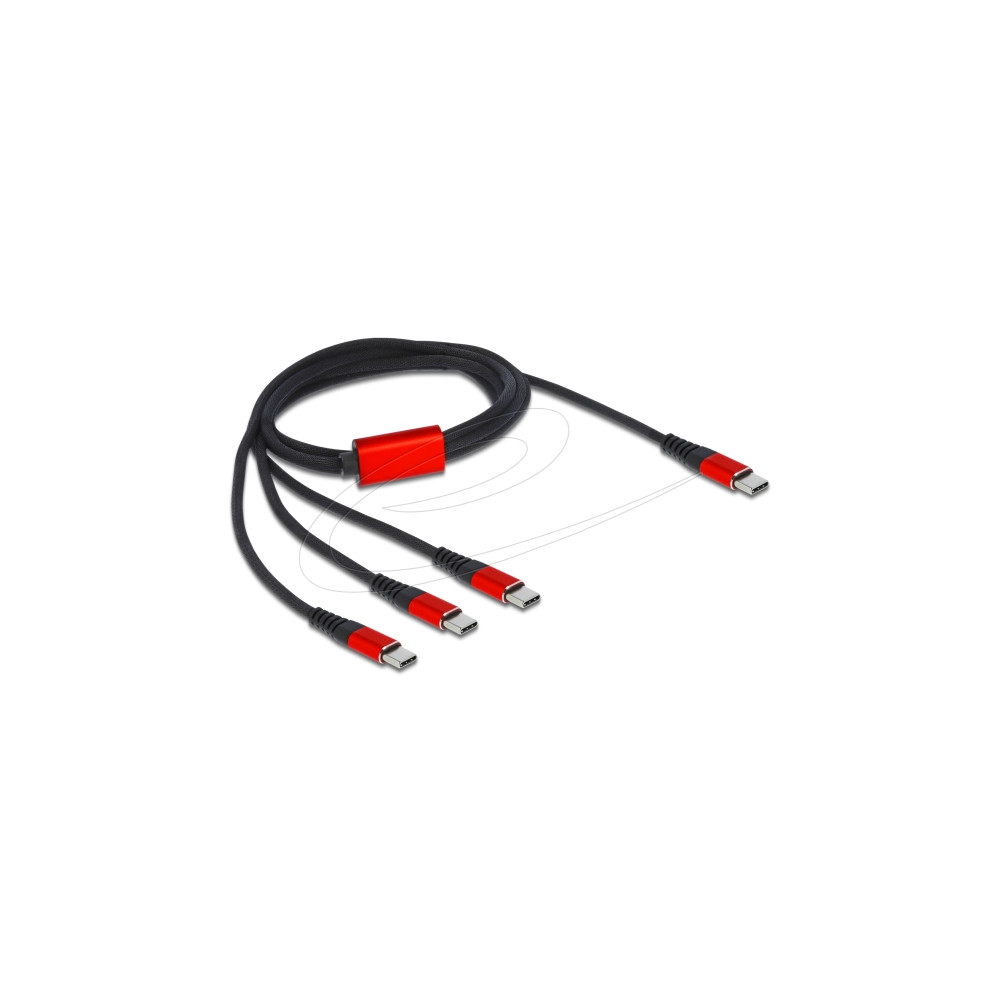 Produktbild för Delock - USB typ C-kabel - USB-C till USB-C - 1 m