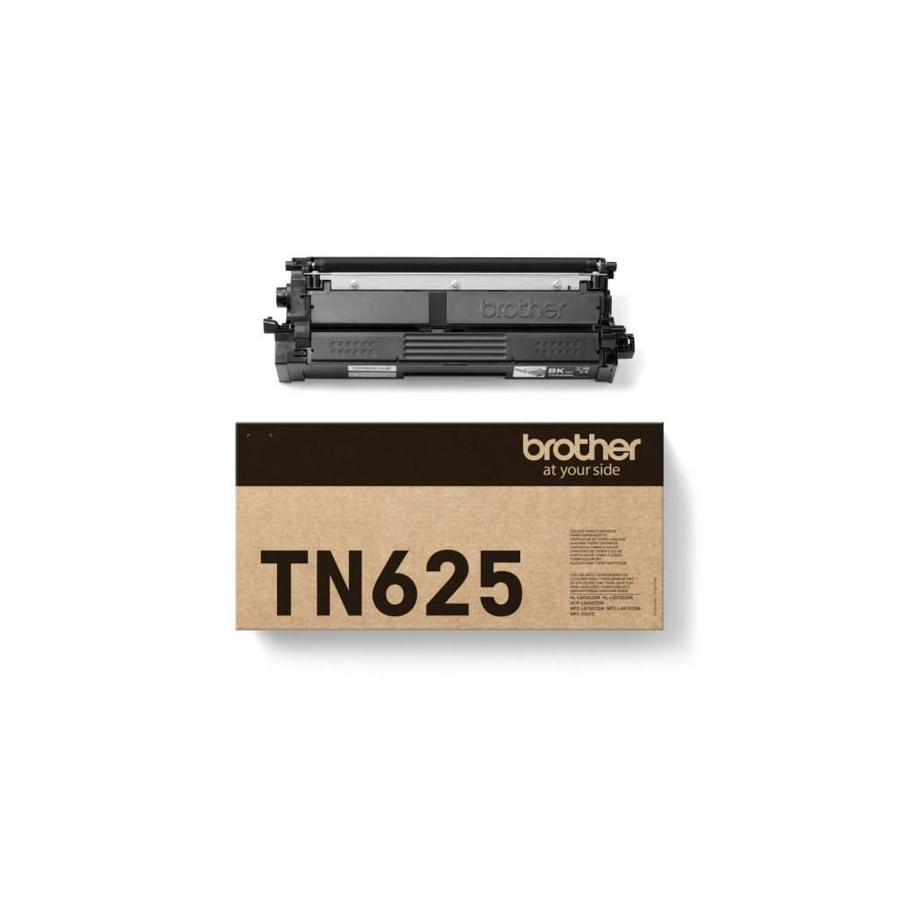 Produktbild för Brother TN625BK - svart - original - tonerkassett