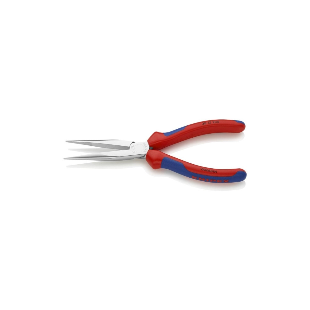 Produktbild för Knipex 38 15 200, 2,5 mm, 7,3 cm, Stål, Blå, Röd, 200 mm, 20...