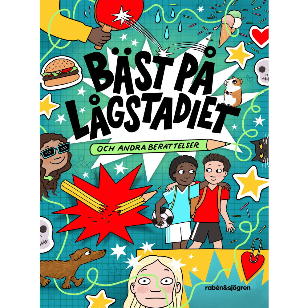 Produktbild för Bäst på lågstadiet och andra berättelser (inbunden)