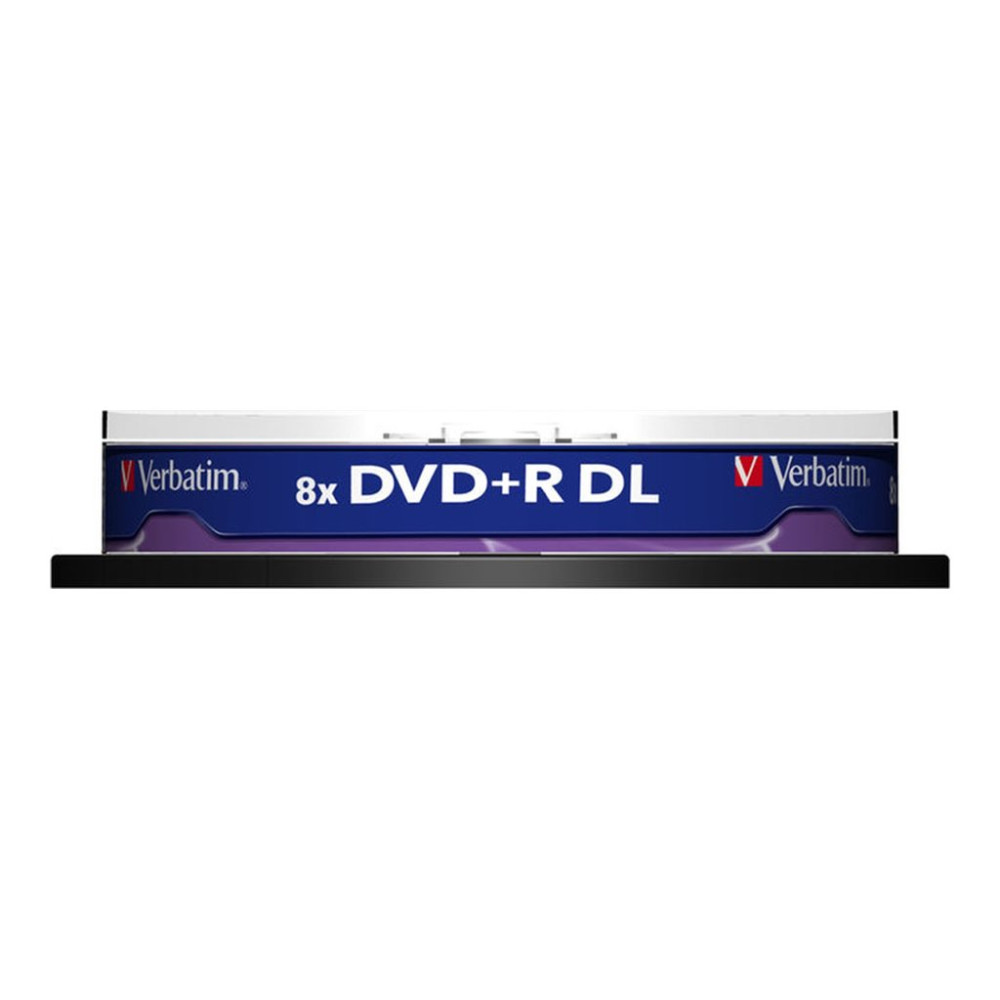 Produktbild för Verbatim - DVD+R DL x 10 - 8.5 GB - lagringsmedier