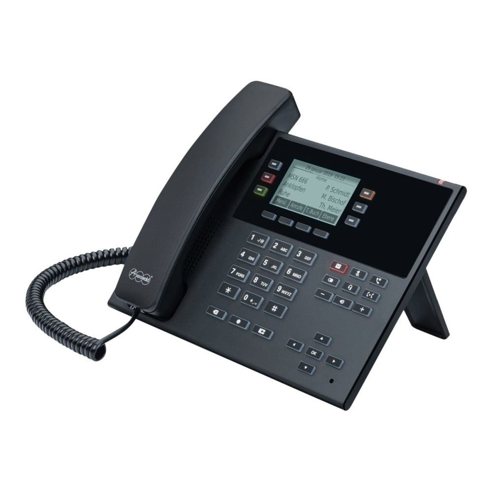 Produktbild för Auerswald COMfortel D-210 - VoIP-telefon med nummerpresentation - 3-riktad samtalsförmåg