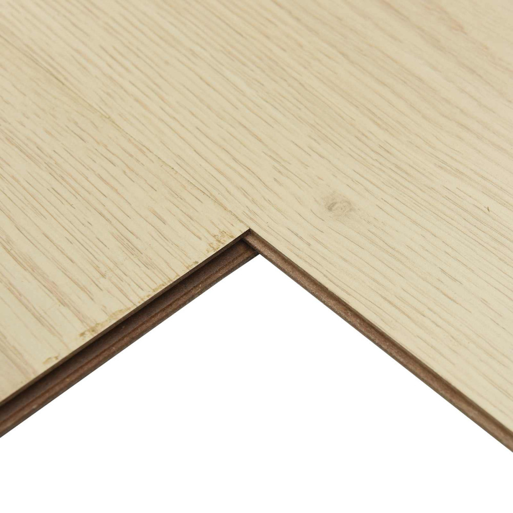 Produktbild för Laminatgolv 5 pcs Mjuk Beige 101 x 20 x 0,8 cm Konstruerat trä