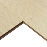 Produktbild för Laminatgolv 5 pcs Mjuk Beige 101 x 20 x 0,8 cm Konstruerat trä