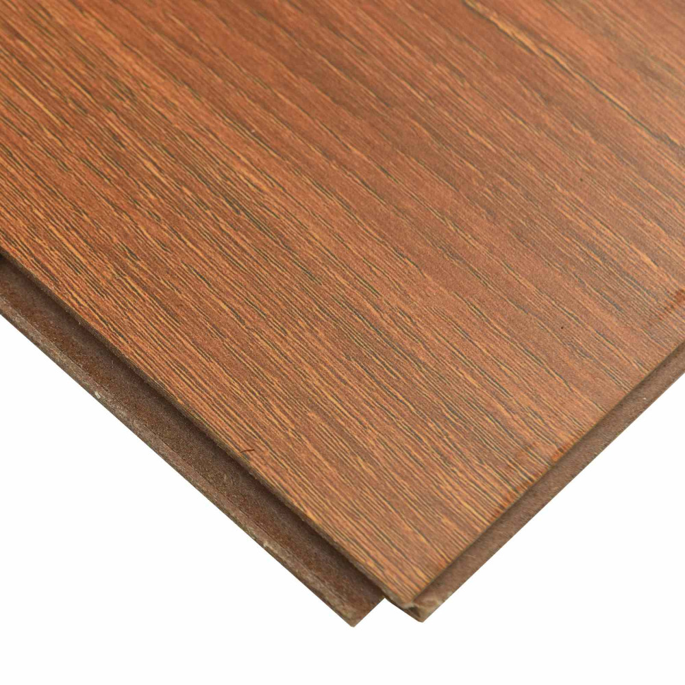 Produktbild för Laminatgolv 5 pcs HonungsBrun 101 x 20 x 0,8 cm Konstruerat trä