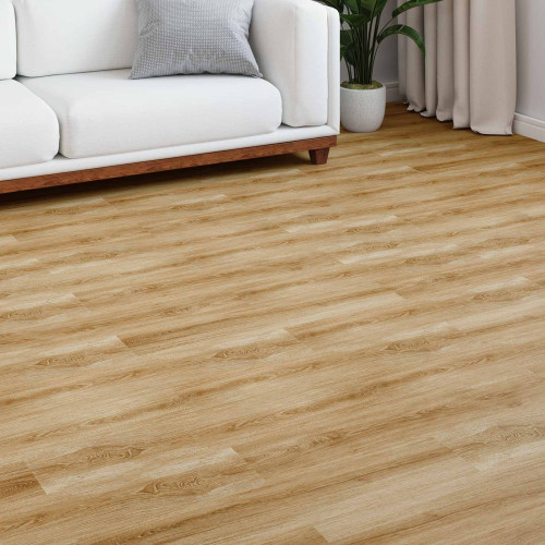 vidaXL Laminatgolv 5 pcs Rustik Brown 101 x 20 x 0,8 cm