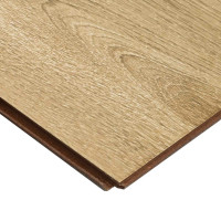 Produktbild för Laminatgolv 5 pcs Rustik Brown 101 x 20 x 0,8 cm