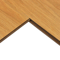 Produktbild för Laminatgolv 5 pcs Varm Kastanj 101 x 20 x 0,8 cm