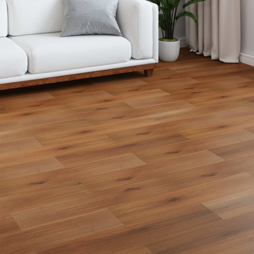 vidaXL Laminatgolv 5 pcs Guldfärgad Gula 101 x 20 x 0,8 cm