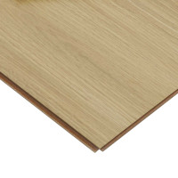 Produktbild för Laminatgolv 5 pcs Ljus Grädde 101 x 20 x 0,8 cm Konstruerat trä