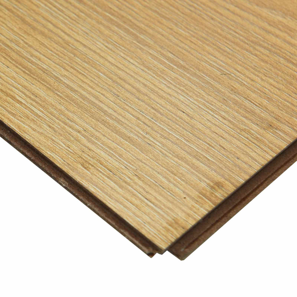 Produktbild för Laminatgolv 15 pcs Gulbrun 101 x 20 x 0,8 cm Konstruerat trä